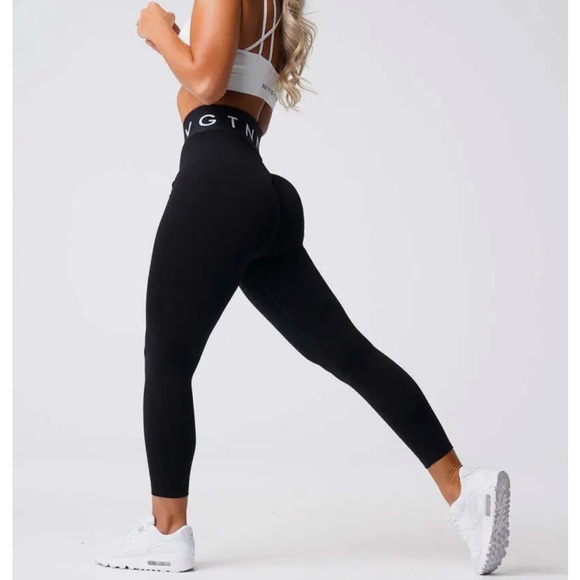 Black NVGTN leggings. New with tags! Full length - Picture 1 of 4